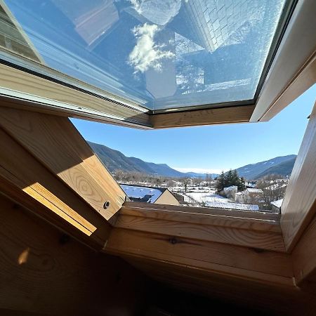 Ferienwohnung Acogedor Atico Duplex En El Centro En Biescas/4Pax Exterior foto