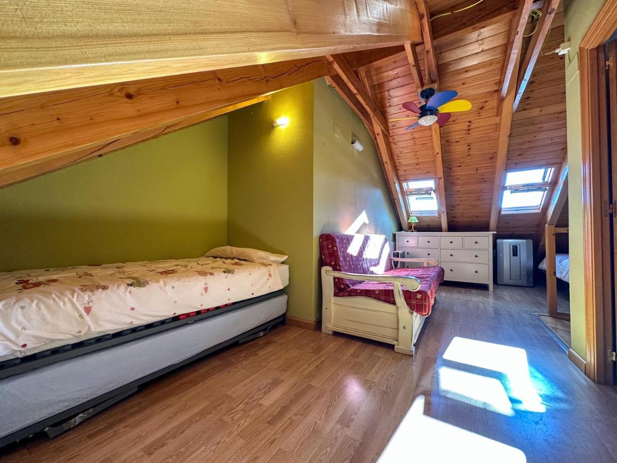 Ferienwohnung Acogedor Atico Duplex En El Centro En Biescas/4Pax Exterior foto